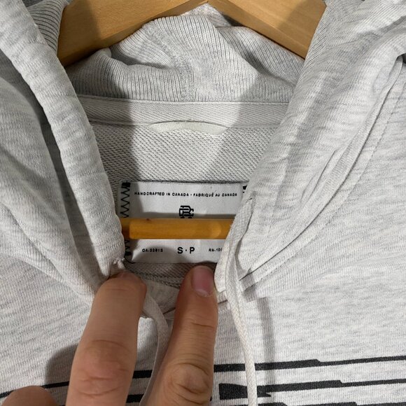 Reigning Champ Mid-weight Streetball Pullover Hoodie Gray mens size small - Picture 6 of 9